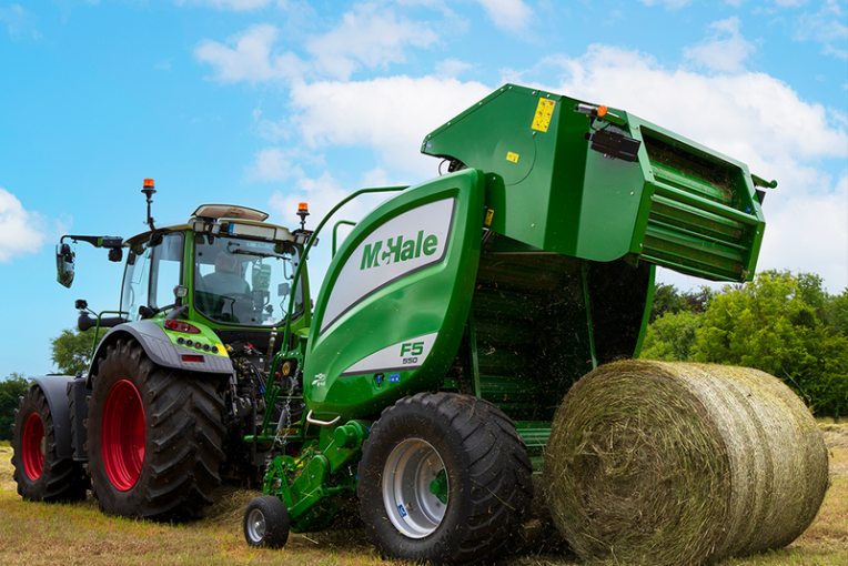 Ruļļu prese McHale F5-550