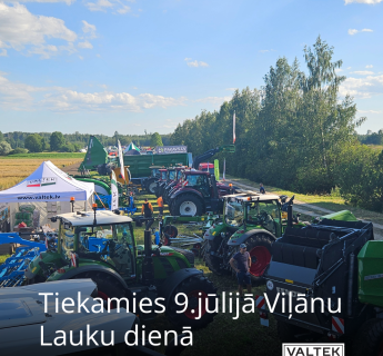 Valtek komanda piedalīsies Viļānu Lauku dienā 2026